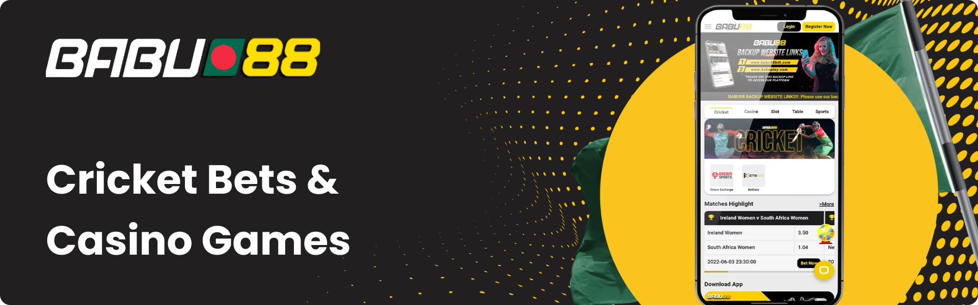 Babu88 Bangladesh - Cricket Bets, Casino Games and Top Odds